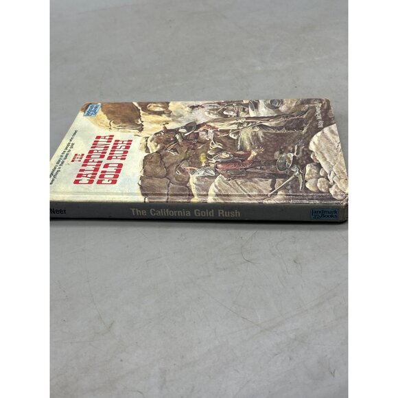 the California gold rush hardcover book landmark books by May McNeer 1950 Read - Picture 2 of 11